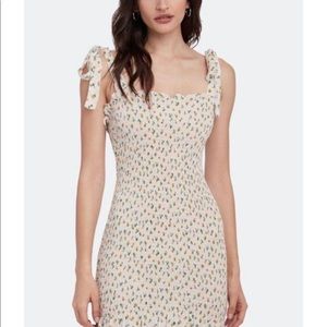 Free People Smocked Floral Dress